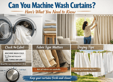 Can You Machine Wash Curtains?